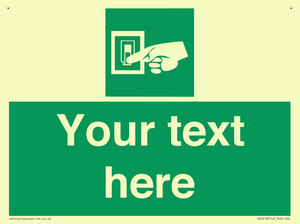 Custom Light Switch Sign